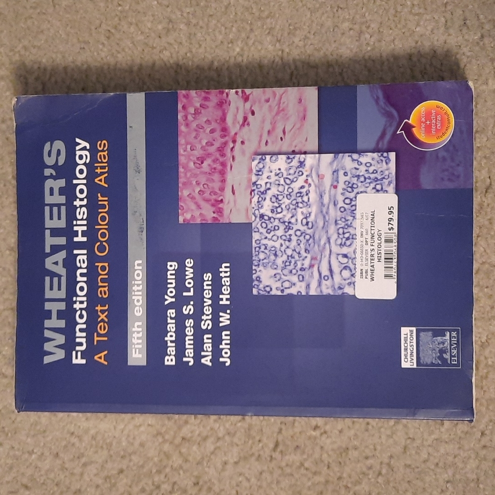 Wheater's Functional Histology textbook
